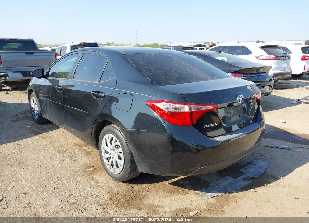 2018 TOYOTA COROLLA LE VIN: 5YFBURHE0JP839574