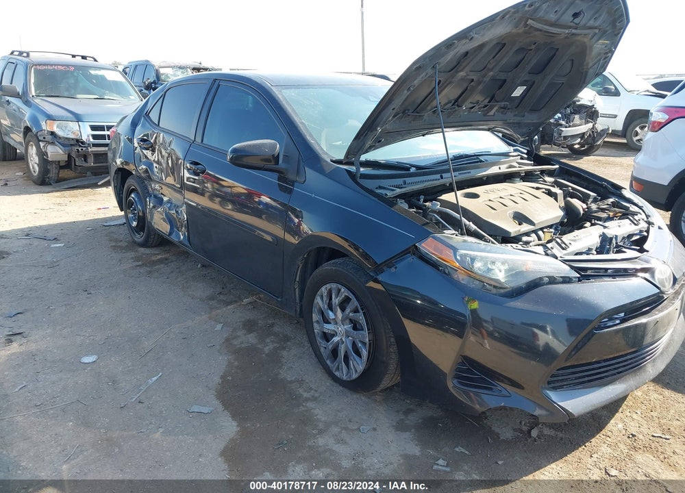 2018 TOYOTA COROLLA LE VIN: 5YFBURHE0JP839574