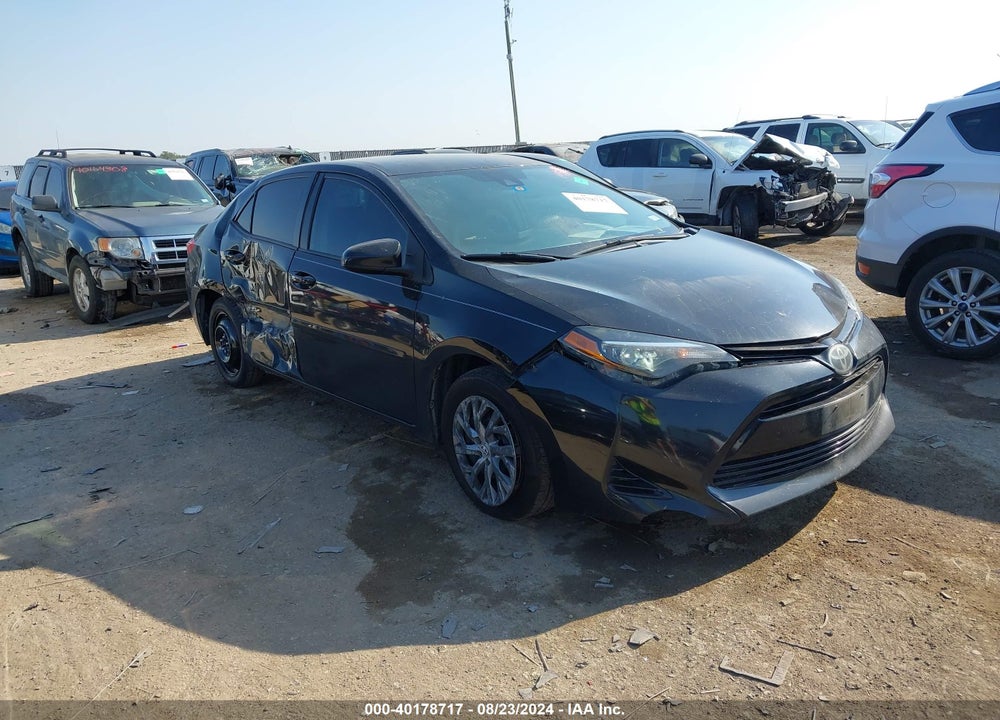 2018 TOYOTA COROLLA LE VIN: 5YFBURHE0JP839574