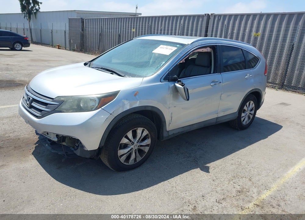 2014 HONDA CR-V EX-L VIN: 2HKRM3H73EH515552