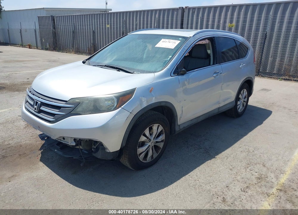 2014 HONDA CR-V EX-L VIN: 2HKRM3H73EH515552