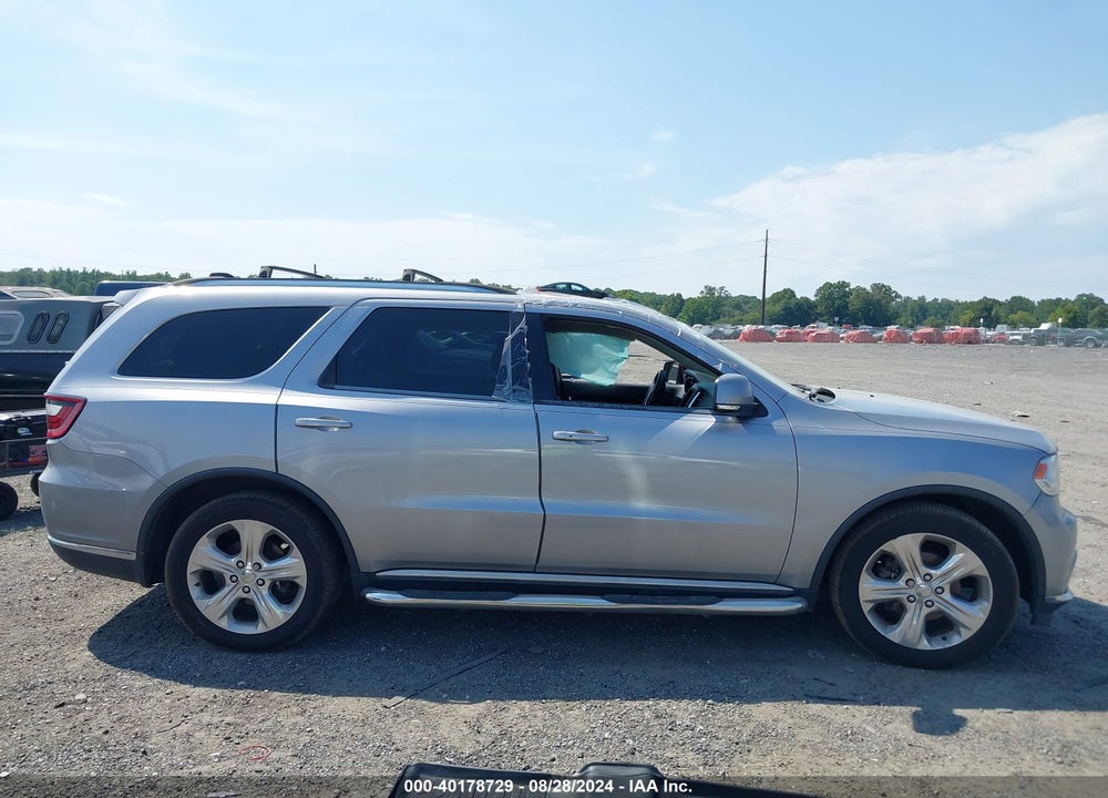 2014 DODGE DURANGO LIMITED VIN: 1C4RDJDG0EC351778
