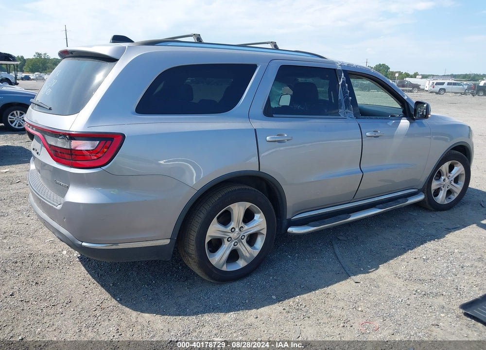 2014 DODGE DURANGO LIMITED VIN: 1C4RDJDG0EC351778