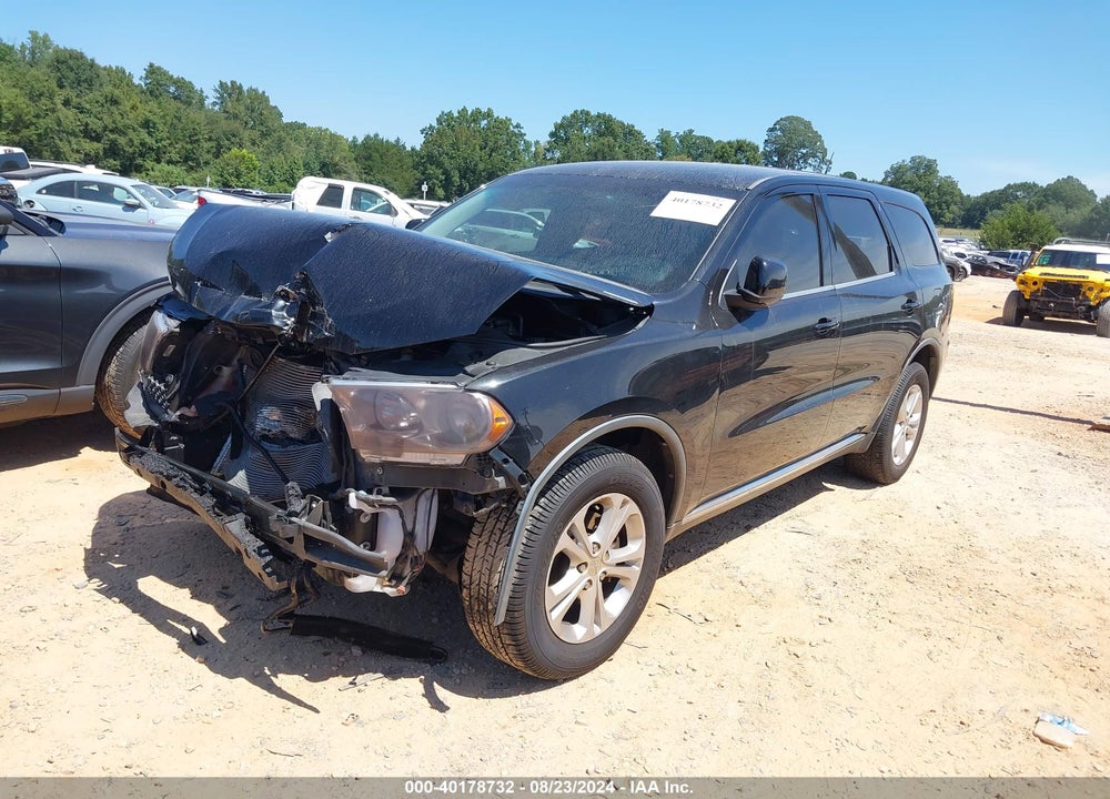 2013 DODGE DURANGO SXT VIN: 1C4RDHAG6DC672428
