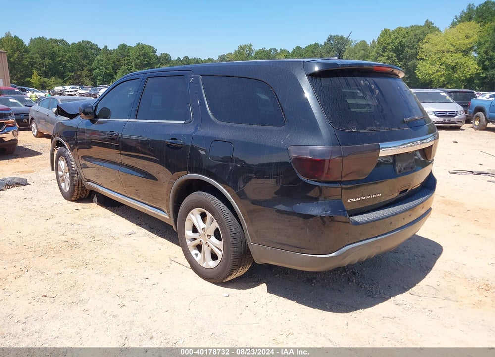 2013 DODGE DURANGO SXT VIN: 1C4RDHAG6DC672428