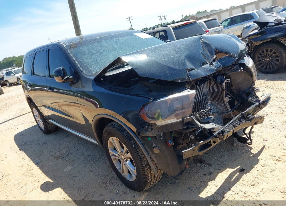 2013 DODGE DURANGO SXT VIN: 1C4RDHAG6DC672428
