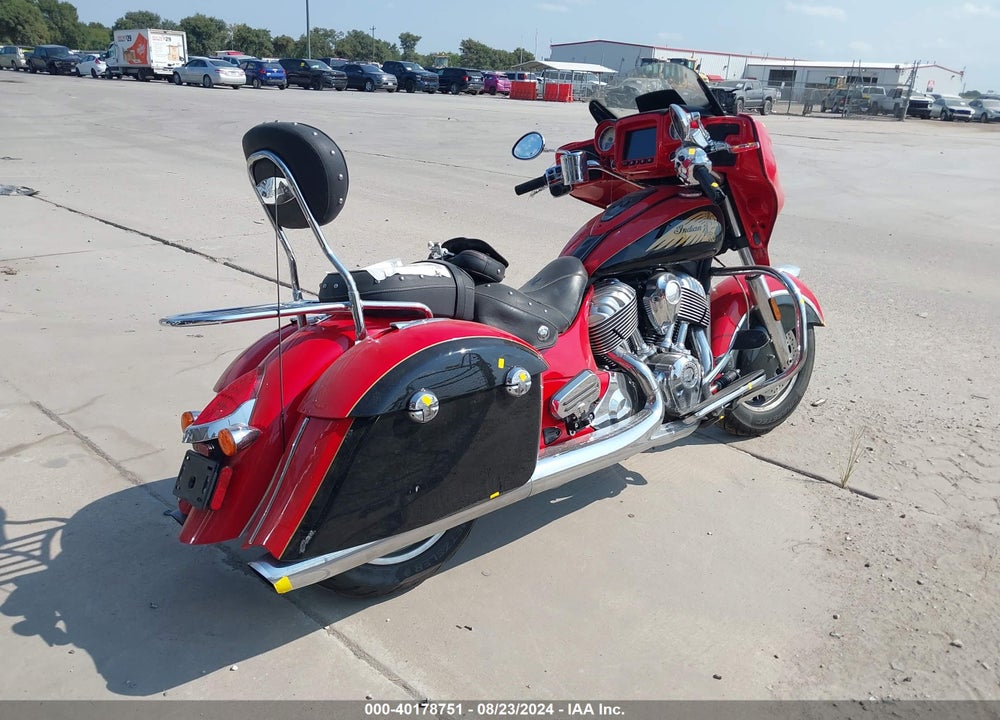 2017 INDIAN MOTORCYCLE CO. CHIEFTAIN VIN: 56KTCAAA9H3348627