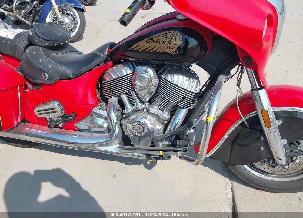 2017 INDIAN MOTORCYCLE CO. CHIEFTAIN VIN: 56KTCAAA9H3348627