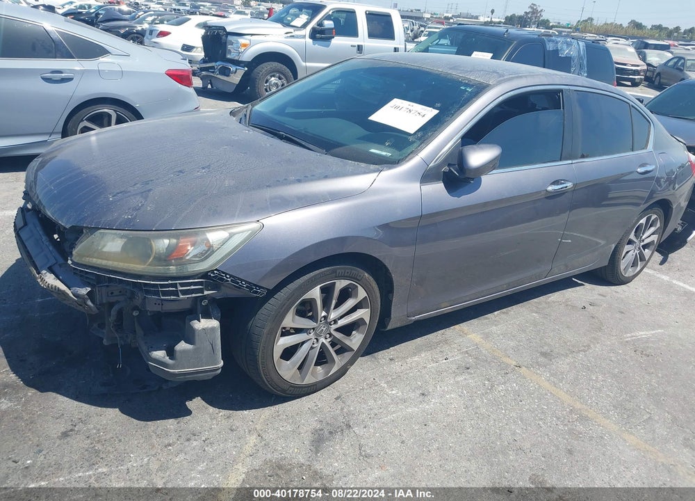 2014 HONDA ACCORD SPORT VIN: 1HGCR2F56EA044346