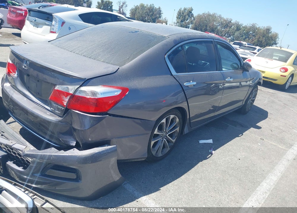 2014 HONDA ACCORD SPORT VIN: 1HGCR2F56EA044346