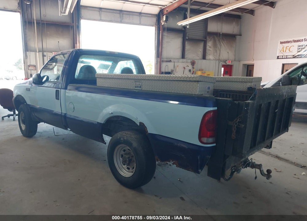 2003 FORD F-250 XL/XLT VIN: 1FTNF21L83ED74050