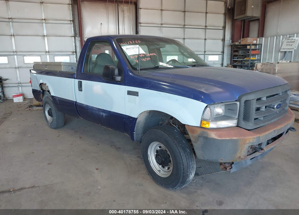 2003 FORD F-250 XL/XLT VIN: 1FTNF21L83ED74050