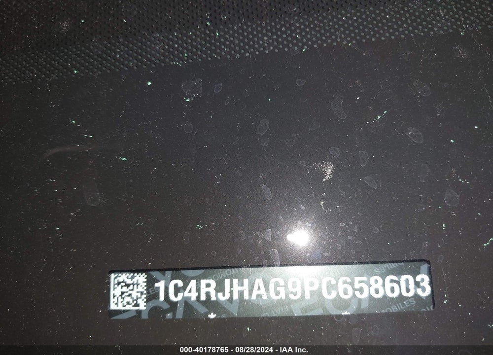 2023 JEEP GRAND CHEROKEE ALTITUDE X 4X4 VIN: 1C4RJHAG9PC658603
