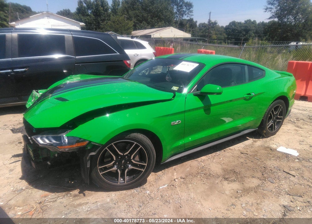 2019 FORD MUSTANG GT VIN: 1FA6P8CF4K5147163