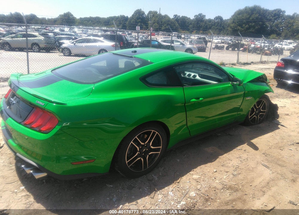 2019 FORD MUSTANG GT VIN: 1FA6P8CF4K5147163