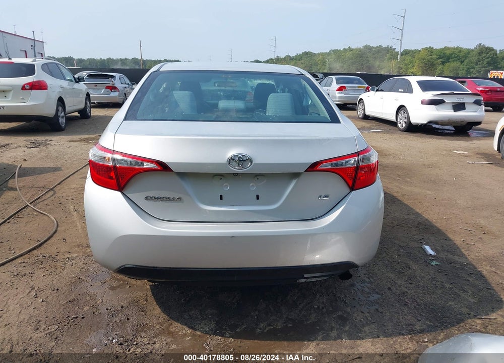 2014 TOYOTA COROLLA LE VIN: 2T1BURHE3EC163272