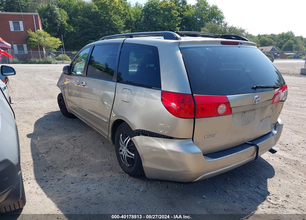 2009 TOYOTA SIENNA CE/LE VIN: 5TDZK23C09S276904