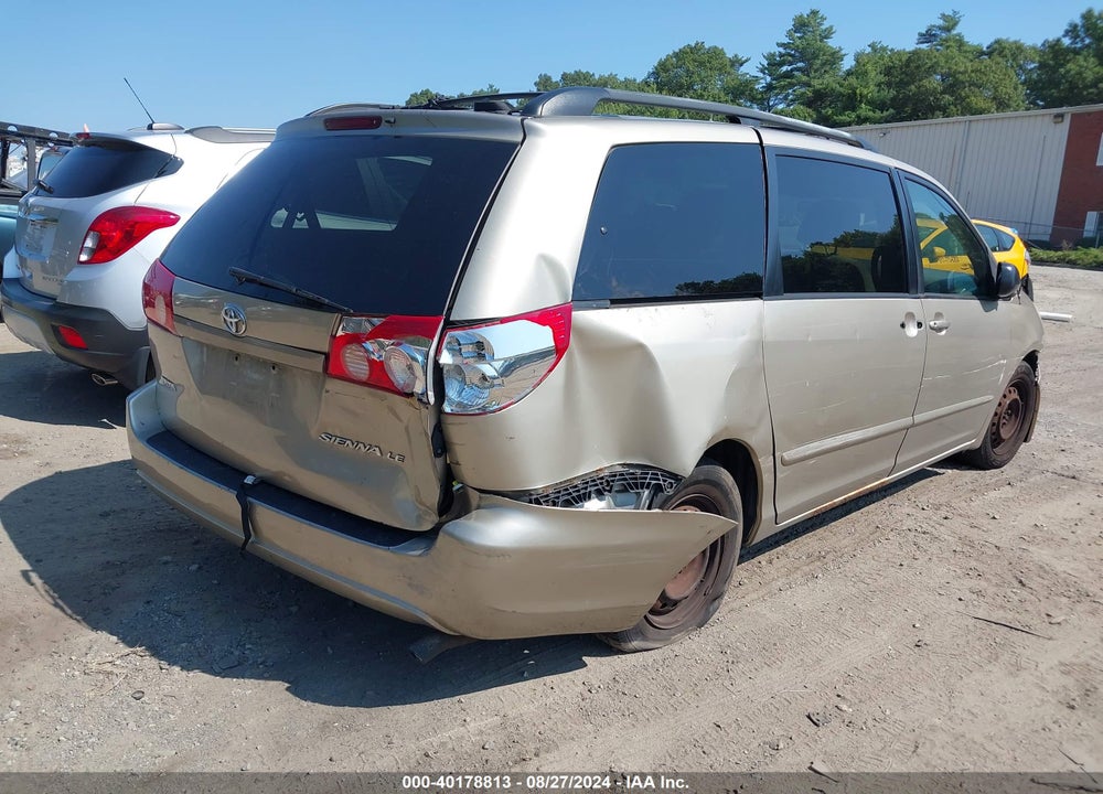 2009 TOYOTA SIENNA CE/LE VIN: 5TDZK23C09S276904