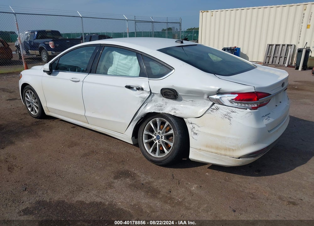 2017 FORD FUSION SE VIN: 3FA6P0HD1HR367763