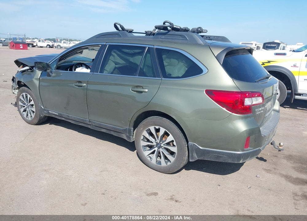 2015 SUBARU OUTBACK 2.5I LIMITED VIN: 4S4BSBNC9F3261373