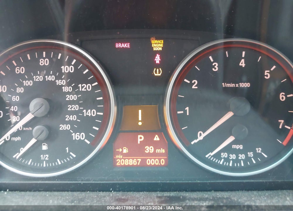 2007 BMW 328I VIN: WBAVA33517KX83417