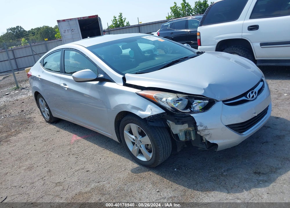2013 HYUNDAI ELANTRA GLS VIN: KMHDH4AE1DU767748