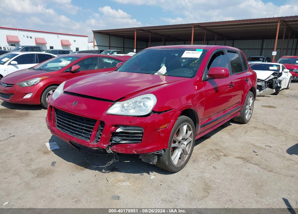 2008 PORSCHE CAYENNE GTS VIN: WP1AD29P28LA73805