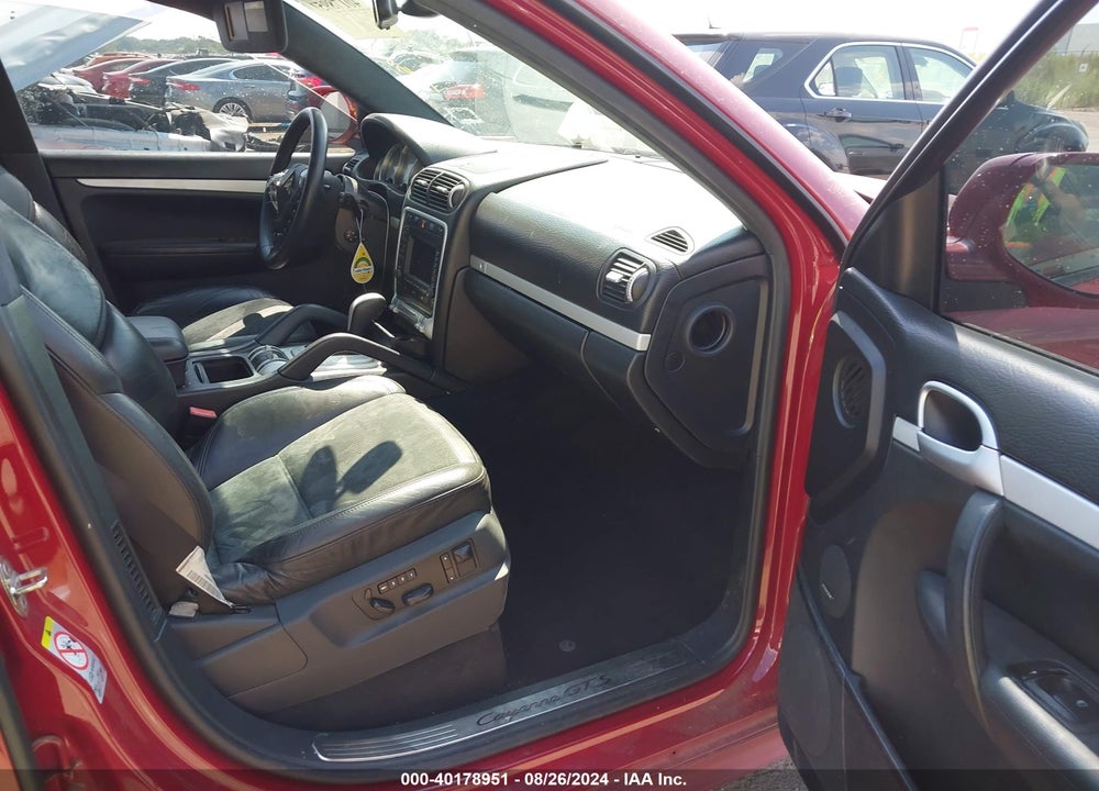 2008 PORSCHE CAYENNE GTS VIN: WP1AD29P28LA73805