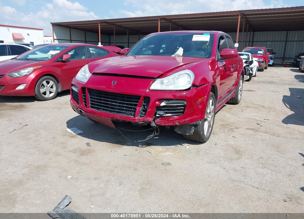 2008 PORSCHE CAYENNE GTS VIN: WP1AD29P28LA73805