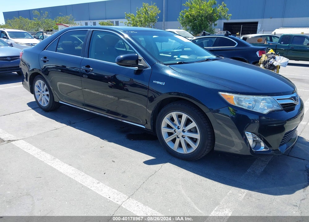 2012 TOYOTA CAMRY HYBRID XLE VIN: 4T1BD1FK4CU057760