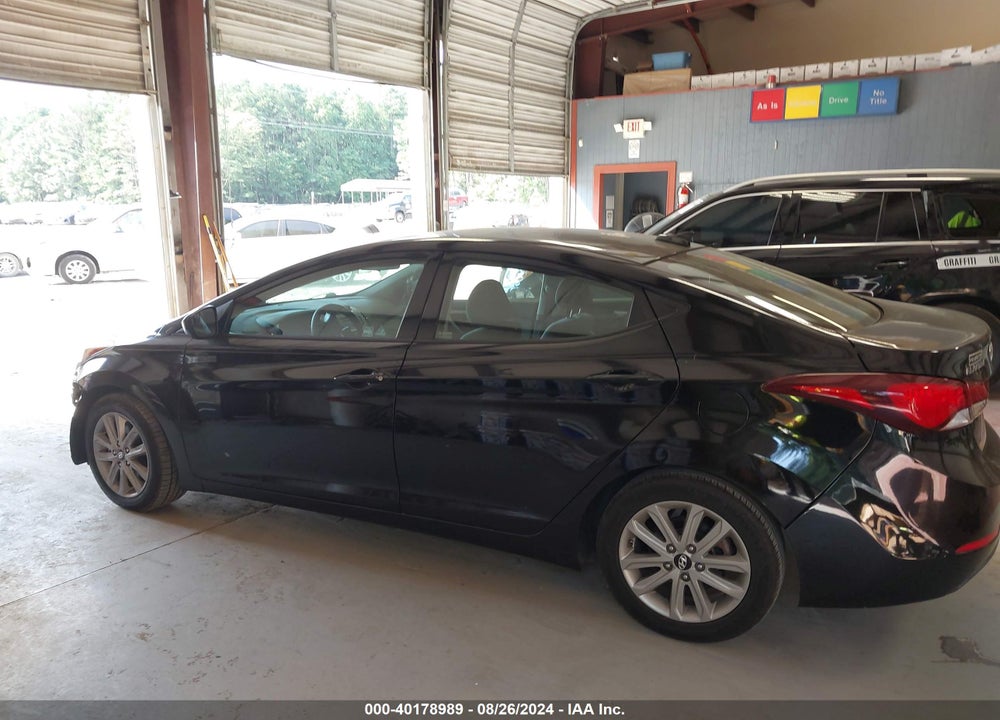 2016 HYUNDAI ELANTRA SE VIN: KMHDH4AE6GU628414