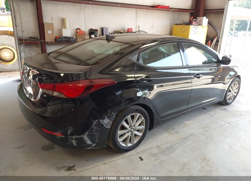 2016 HYUNDAI ELANTRA SE VIN: KMHDH4AE6GU628414