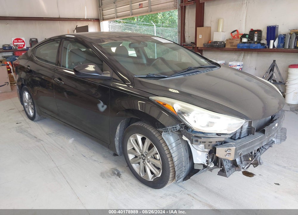 2016 HYUNDAI ELANTRA SE VIN: KMHDH4AE6GU628414