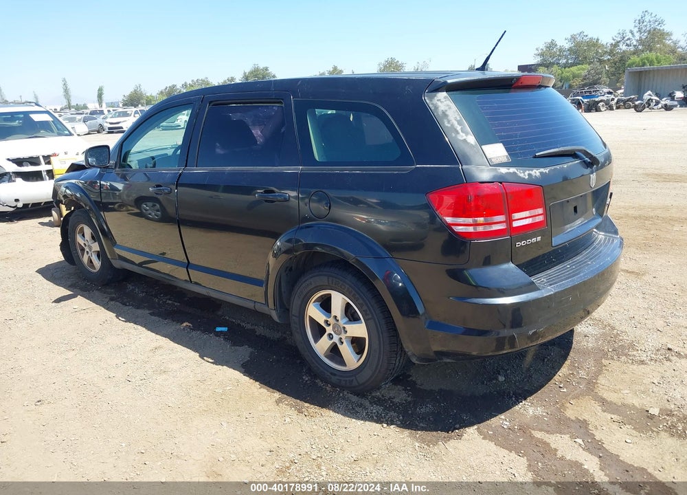 2009 DODGE JOURNEY SE VIN: 3D4GG47B19T557320