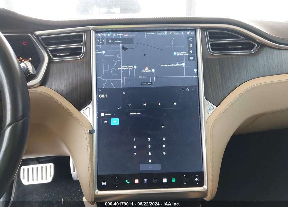 2013 TESLA MODEL S VIN: 5YJSA1CG6DFP17675