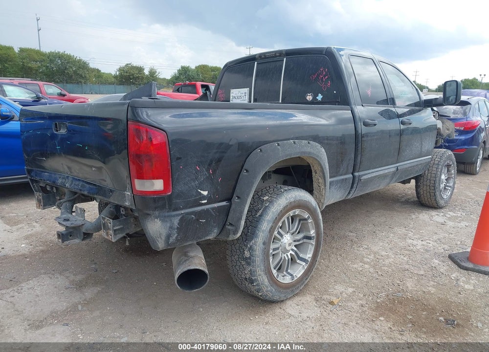 2006 DODGE RAM 2500 SLT/TRX4 OFF ROAD/SPORT/POWER WAGON VIN: 1D7KS28C06J128695