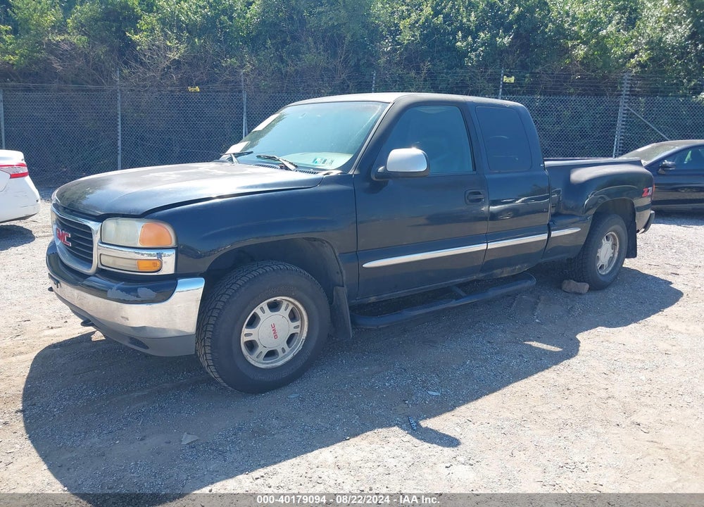 1999 GMC SIERRA 1500 SLE VIN: 2GTEK19T6X1544908