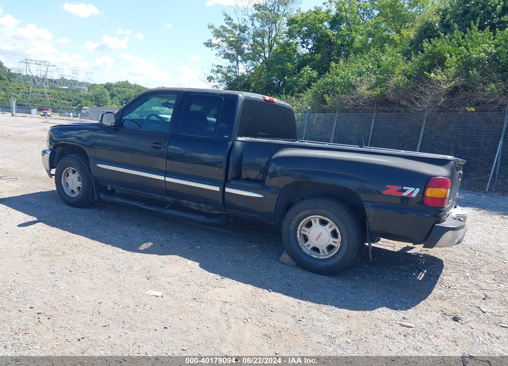 1999 GMC SIERRA 1500 SLE VIN: 2GTEK19T6X1544908