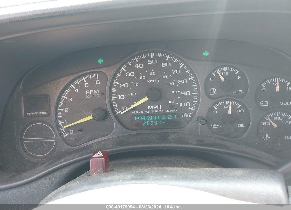 1999 GMC SIERRA 1500 SLE VIN: 2GTEK19T6X1544908