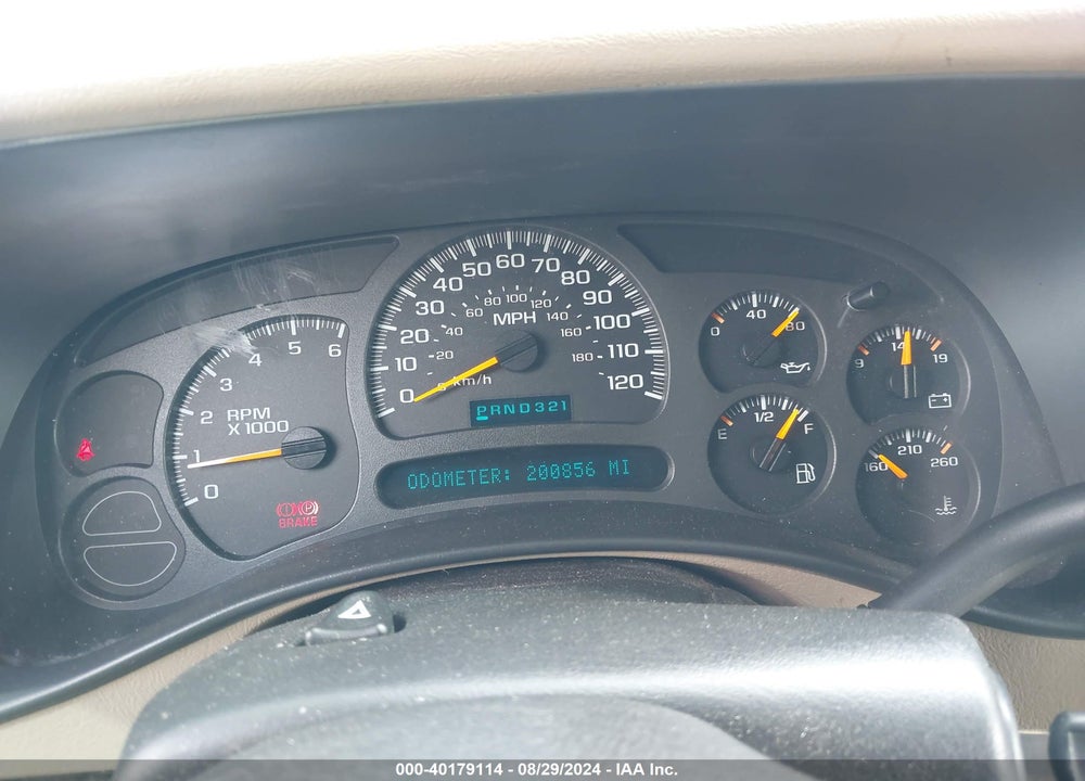 2003 CHEVROLET TAHOE LS VIN: 1GNEK13V93J324406
