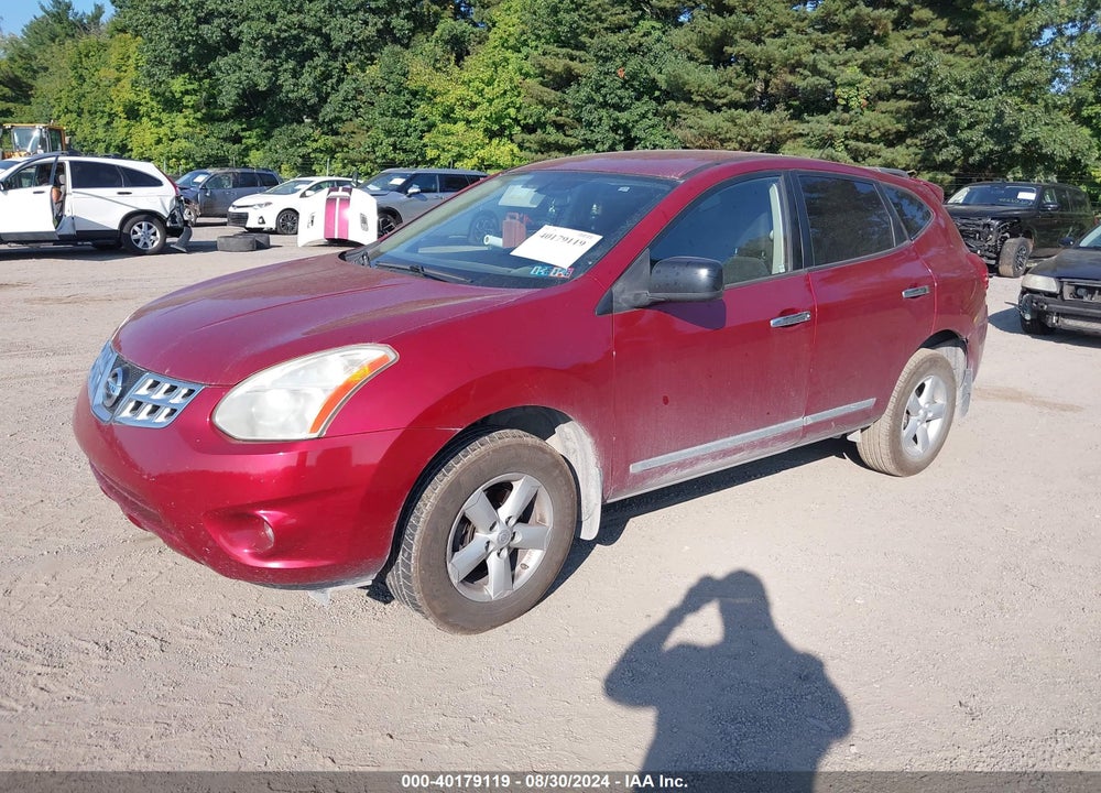 2012 NISSAN ROGUE VIN: JN8AS5MT2CW283376