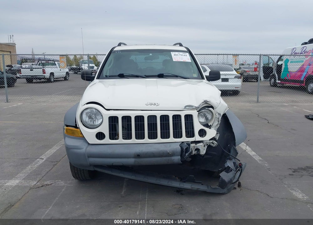 2006 JEEP LIBERTY SPORT VIN: 1J4GK48KX6W105926