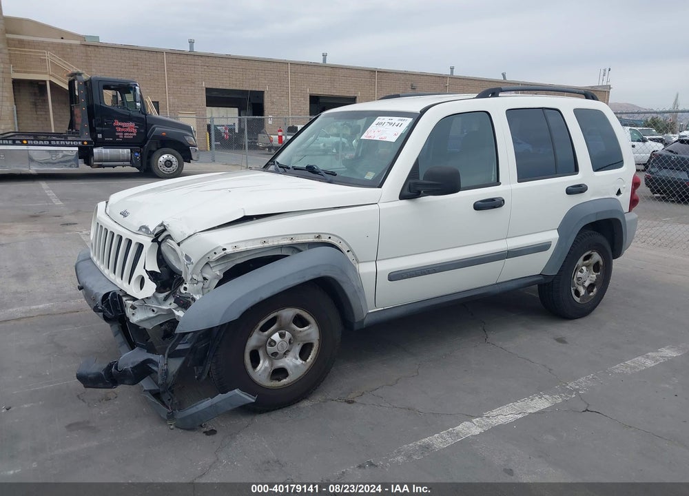 2006 JEEP LIBERTY SPORT VIN: 1J4GK48KX6W105926