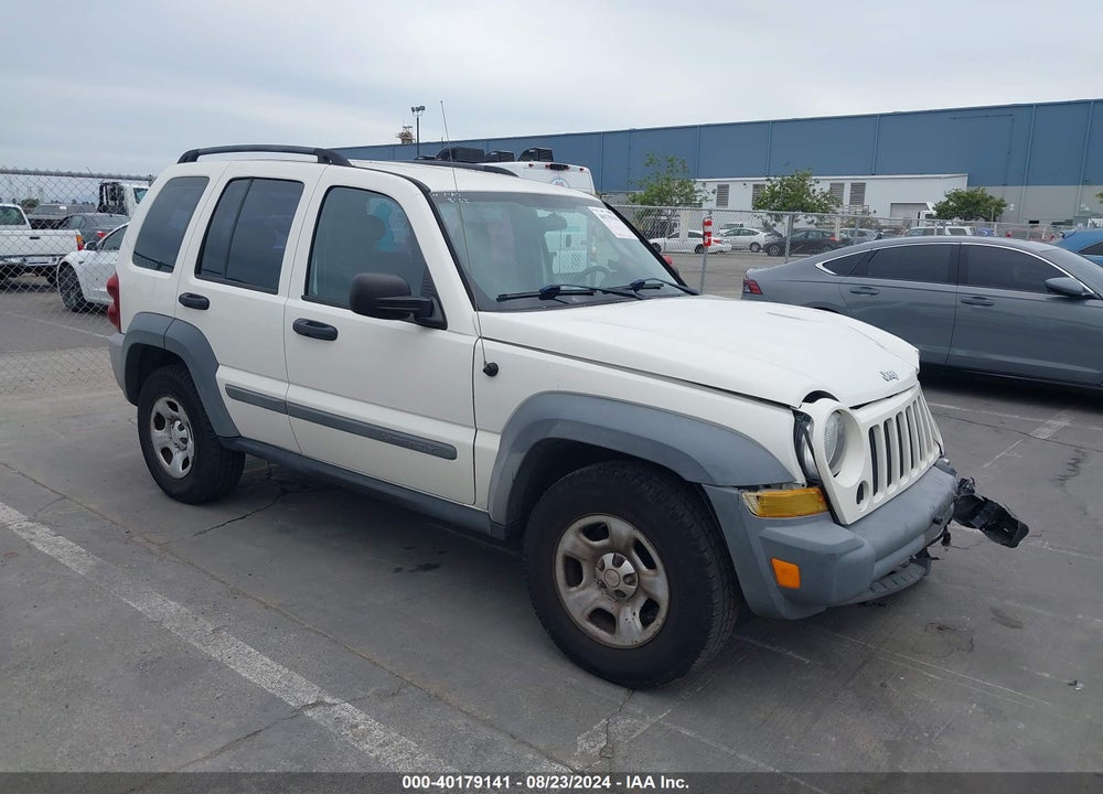 2006 JEEP LIBERTY SPORT VIN: 1J4GK48KX6W105926