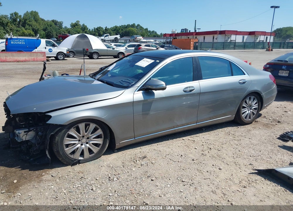 2015 MERCEDES-BENZ S 550 4MATIC VIN: WDDUG8FB2FA090409
