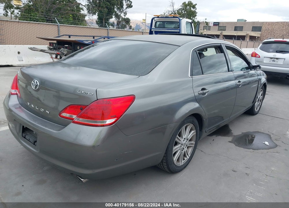 2007 TOYOTA AVALON LIMITED VIN: 4T1BK36B47U222648