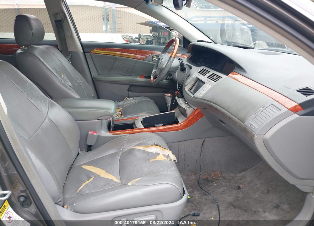 2007 TOYOTA AVALON LIMITED VIN: 4T1BK36B47U222648