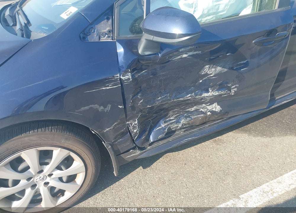 2021 TOYOTA COROLLA LE VIN: JTDEPMAE4MJ176892