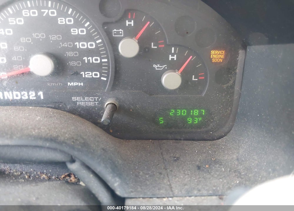 2003 FORD EXPLORER NBX/XLT VIN: 1FMZU73K93ZA59092