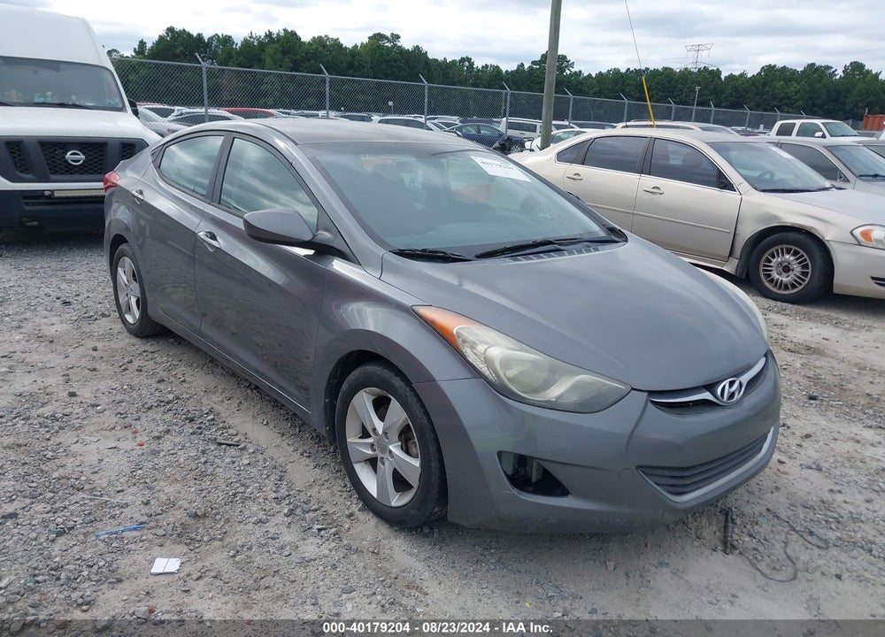 2013 HYUNDAI ELANTRA GLS VIN: 5NPDH4AE4DH358559